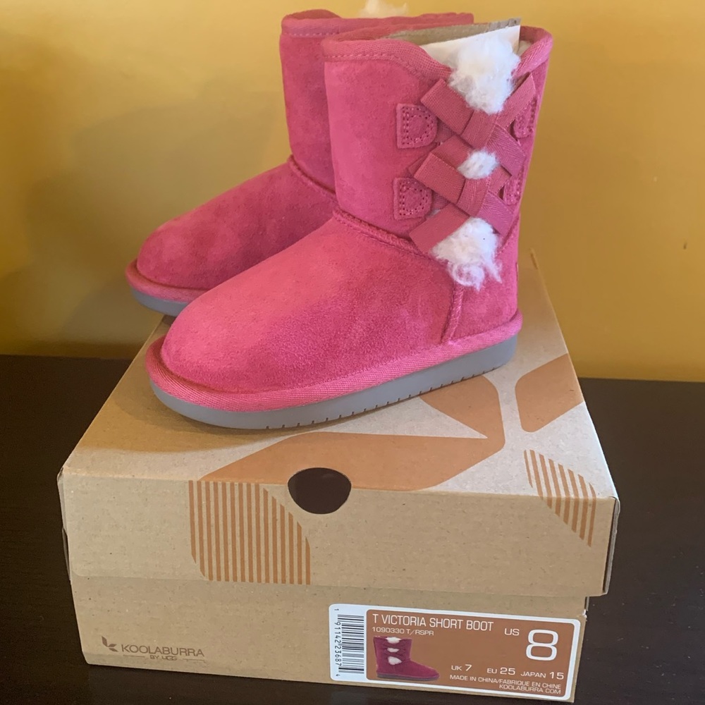 Koolaburra by UGG Victoria Short Boot Toddler New